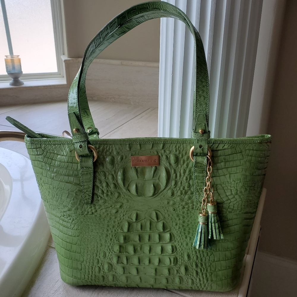 BRAHMIN   Handbag  Avocado color